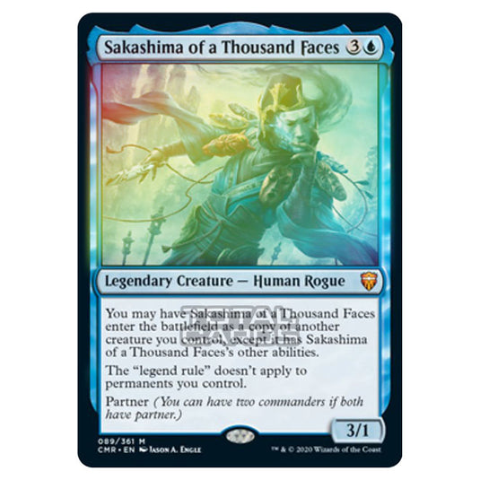 Magic The Gathering - Commander Legends - Sakashima of a Thousand Faces - 89/361 (Foil)