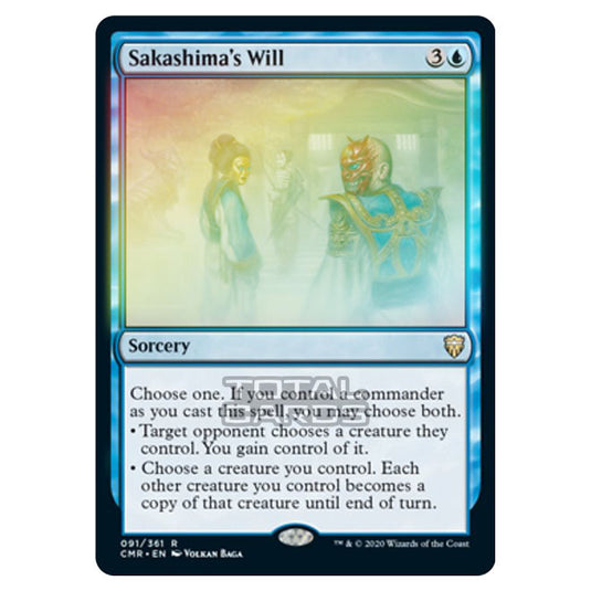 Magic The Gathering - Commander Legends - Sakashima's Will - 91/361 (Foil)