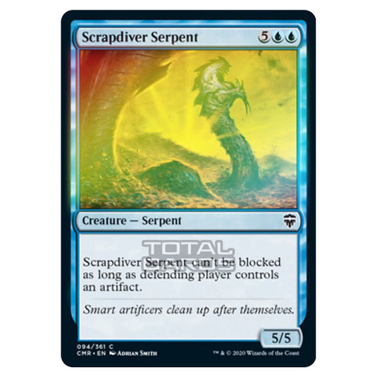 Magic The Gathering - Commander Legends - Scrapdiver Serpent - 94/361 (Foil)