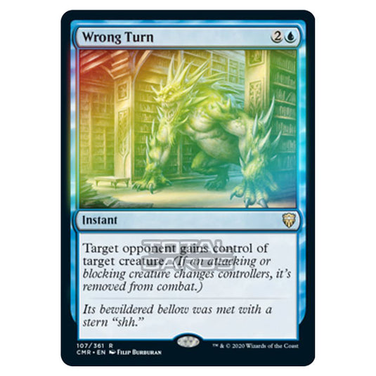 Magic The Gathering - Commander Legends - Wrong Turn - 107/361 (Foil)