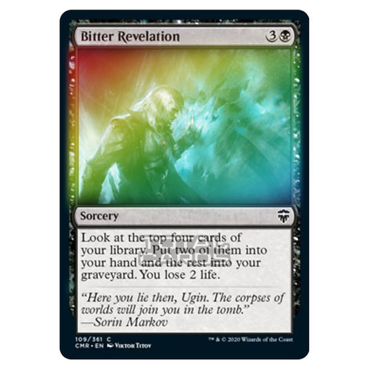 Magic The Gathering - Commander Legends - Bitter Revelation - 109/361 (Foil)