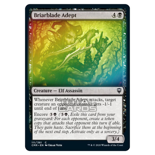 Magic The Gathering - Commander Legends - Briarblade Adept - 111/361 (Foil)