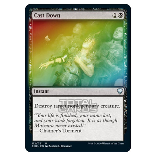 Magic The Gathering - Commander Legends - Cast Down - 112/361 (Foil)