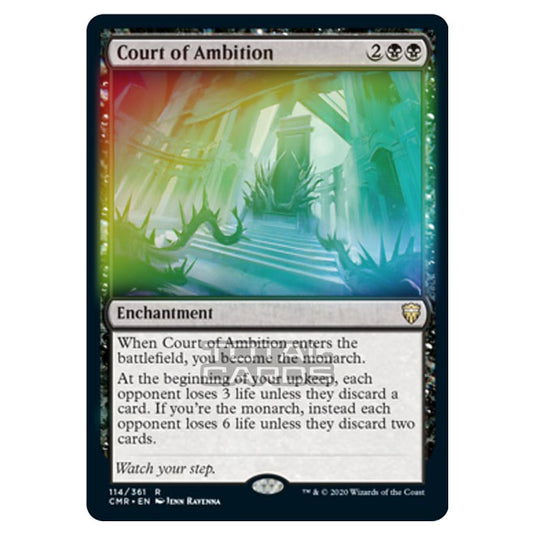 Magic The Gathering - Commander Legends - Court of Ambition - 114/361 (Foil)