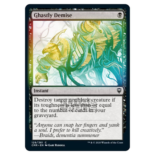 Magic The Gathering - Commander Legends - Ghastly Demise - 129/361 (Foil)