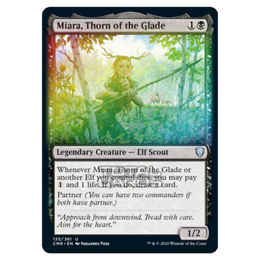 Magic The Gathering - Commander Legends - Miara, Thorn of the Glade - 133/361 (Foil)