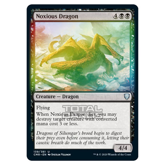 Magic The Gathering - Commander Legends - Noxious Dragon - 139/361 (Foil)