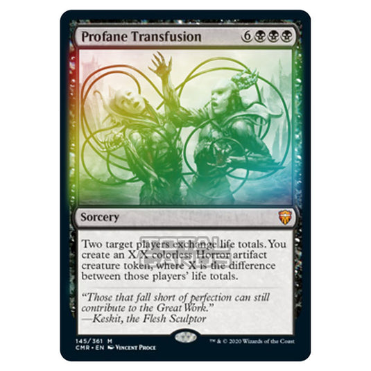 Magic The Gathering - Commander Legends - Profane Transfusion - 145/361 (Foil)