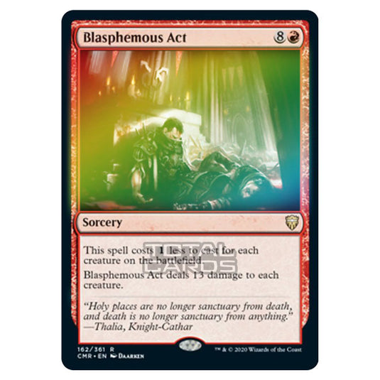 Magic The Gathering - Commander Legends - Blasphemous Act - 162/361 (Foil)