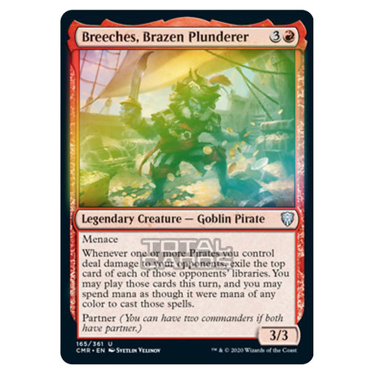 Magic The Gathering - Commander Legends - Breeches, Brazen Plunderer - 165/361 (Foil)