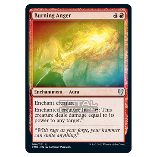 Magic The Gathering - Commander Legends - Burning Anger - 166/361 (Foil)