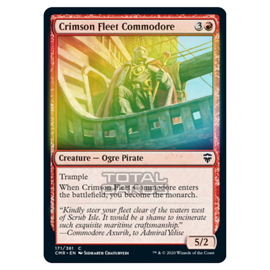 Magic The Gathering - Commander Legends - Crimson Fleet Commodore - 171/361 (Foil)