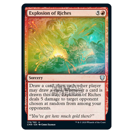 Magic The Gathering - Commander Legends - Explosion of Riches - 176/361 (Foil)