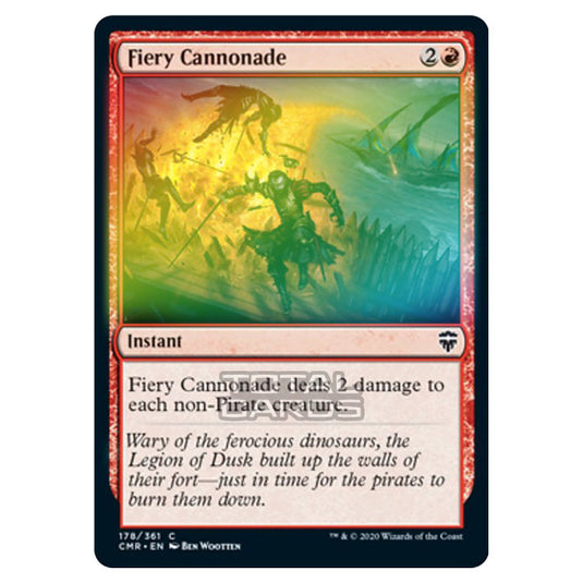 Magic The Gathering - Commander Legends - Fiery Cannonade - 178/361 (Foil)