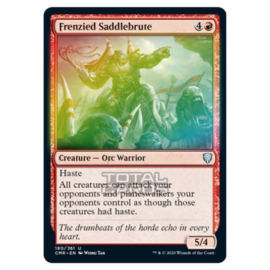 Magic The Gathering - Commander Legends - Frenzied Saddlebrute - 180/361 (Foil)