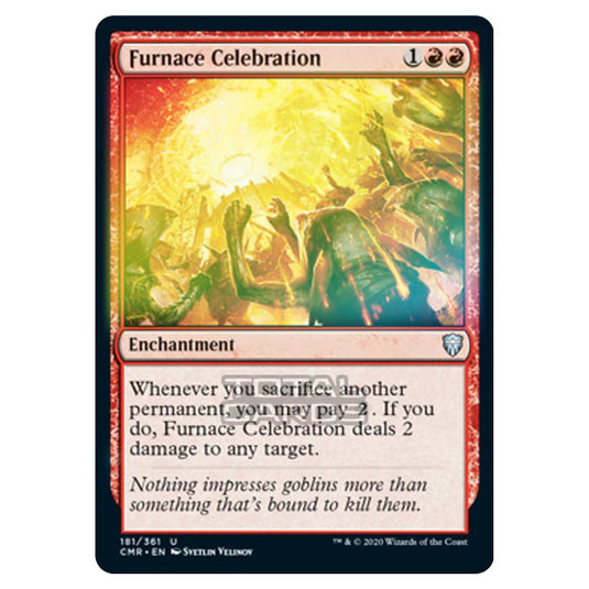 Magic The Gathering - Commander Legends - Furnace Celebration - 181/361 (Foil)