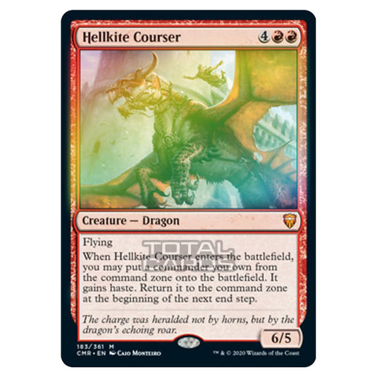 Magic The Gathering - Commander Legends - Hellkite Courser - 183/361 (Foil)