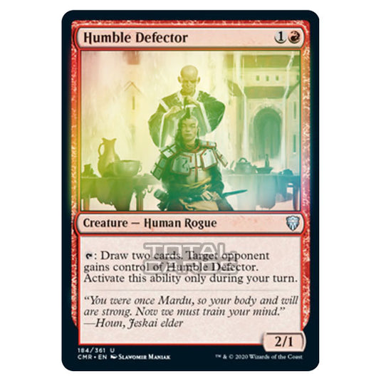 Magic The Gathering - Commander Legends - Humble Defector - 184/361 (Foil)