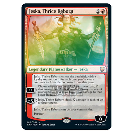 Magic The Gathering - Commander Legends - Jeska, Thrice Reborn - 186/361 (Foil)