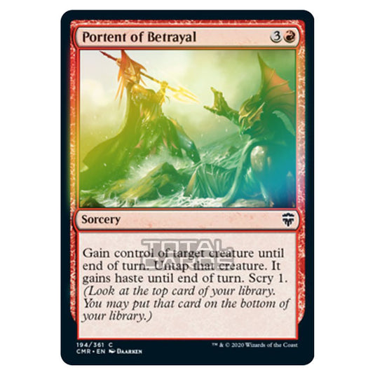 Magic The Gathering - Commander Legends - Portent of Betrayal - 194/361 (Foil)