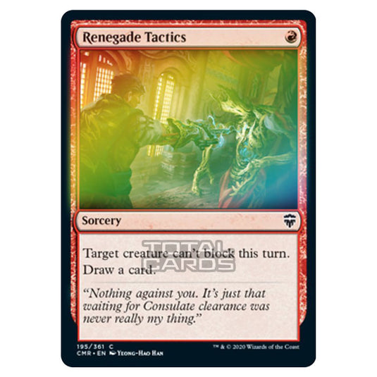 Magic The Gathering - Commander Legends - Renegade Tactics - 195/361 (Foil)