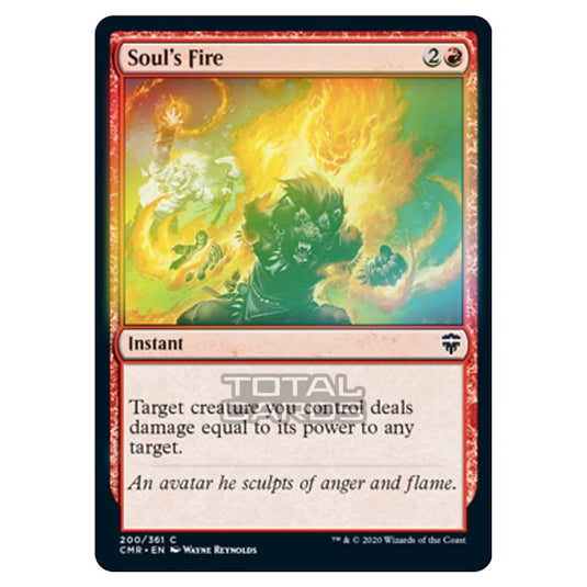 Magic The Gathering - Commander Legends - Soul's Fire - 200/361 (Foil)