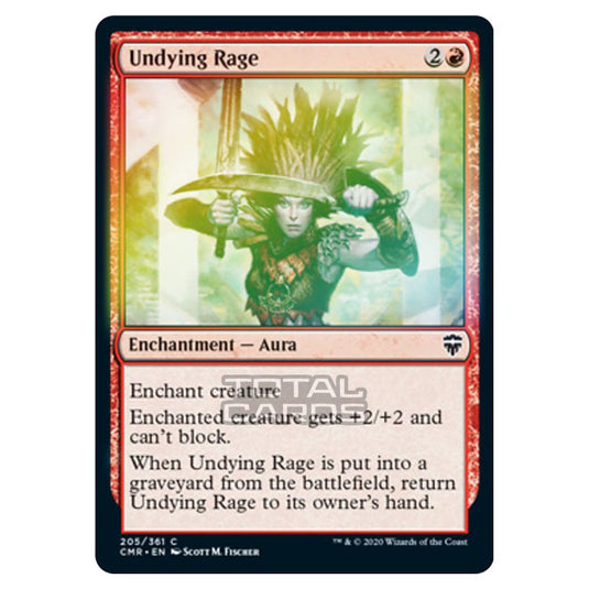 Magic The Gathering - Commander Legends - Undying Rage - 205/361 (Foil Magic The Gathering - Commander Legends - Undying Rage - 205/361 (Foil