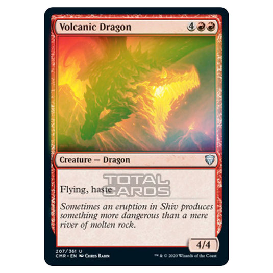 Magic The Gathering - Commander Legends - Volcanic Dragon - 207/361 (Foil)