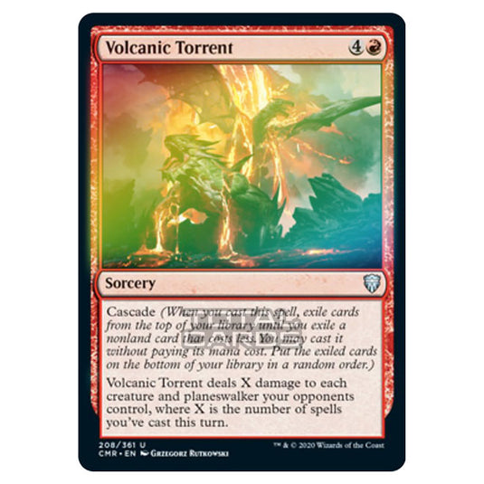 Magic The Gathering - Commander Legends - Volcanic Torrent - 208/361 (Foil)