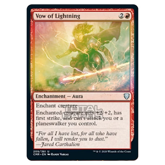 Magic The Gathering - Commander Legends - Vow of Lightning - 209/361 (Foil)