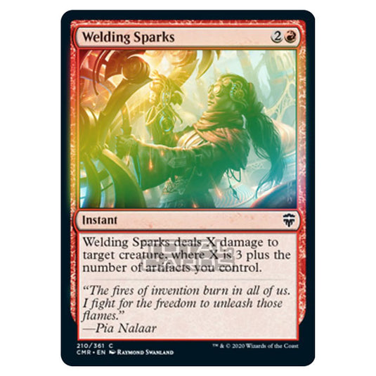 Magic The Gathering - Commander Legends - Welding Sparks - 210/361 (Foil)