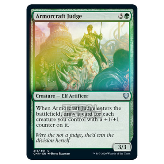 Magic The Gathering - Commander Legends - Armorcraft Judge - 218/361 (Foil)