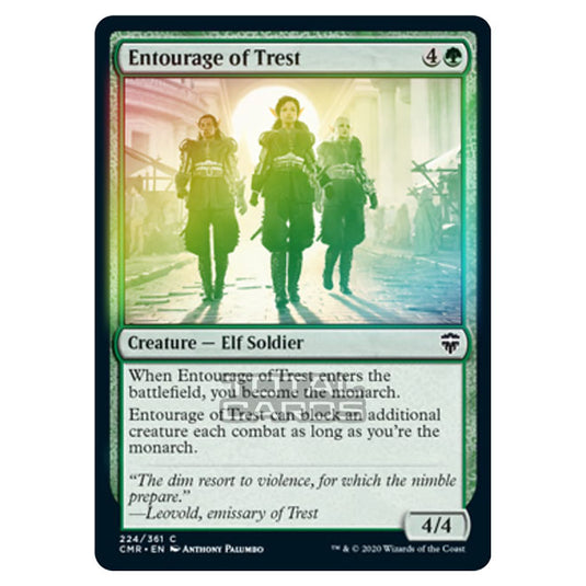 Magic The Gathering - Commander Legends - Entourage of Trest - 224/361 (Foil)