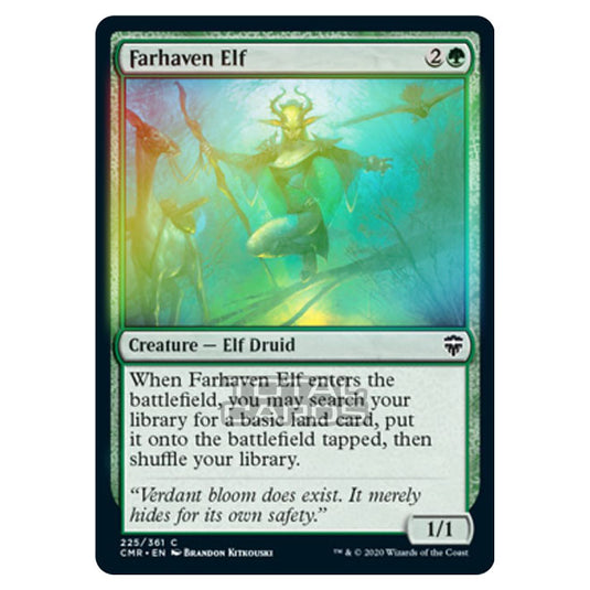 Magic The Gathering - Commander Legends - Farhaven Elf - 225/361 (Foil)