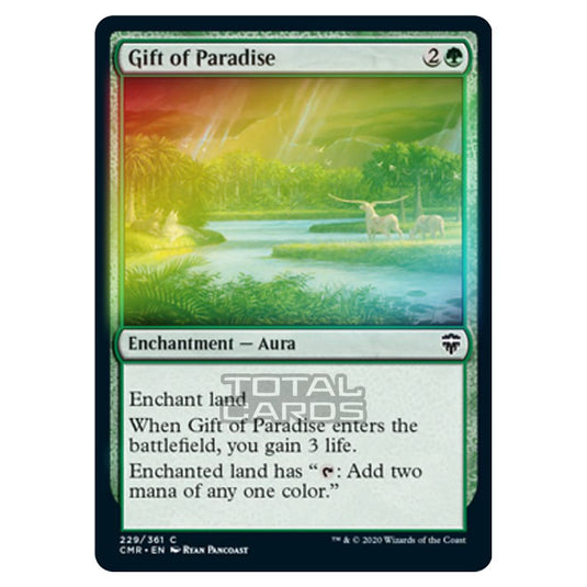 Magic The Gathering - Commander Legends - Gift of Paradise - 229/361 (Foil)