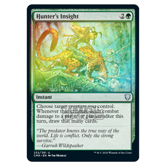 Magic The Gathering - Commander Legends - Hunter's Insight - 232/361 (Foil)