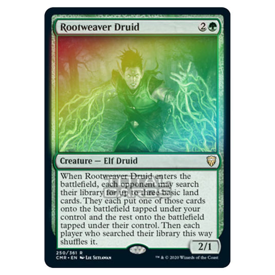 Magic The Gathering - Commander Legends - Rootweaver Druid - 250/361 (Foil)