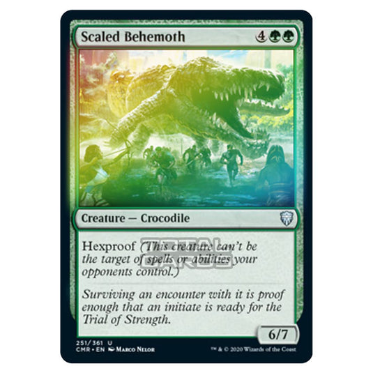 Magic The Gathering - Commander Legends - Scaled Behemoth - 251/361 (Foil)