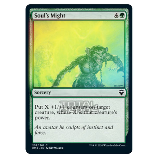 Magic The Gathering - Commander Legends - Soul's Might - 257/361 (Foil)