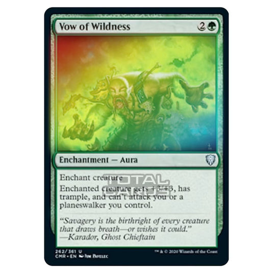 Magic The Gathering - Commander Legends - Vow of Wildness - 262/361 (Foil)