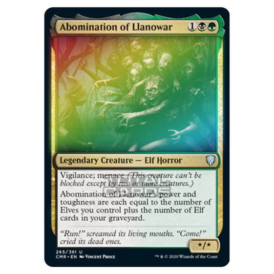 Magic The Gathering - Commander Legends - Abomination of Llanowar - 265/361 (Foil)