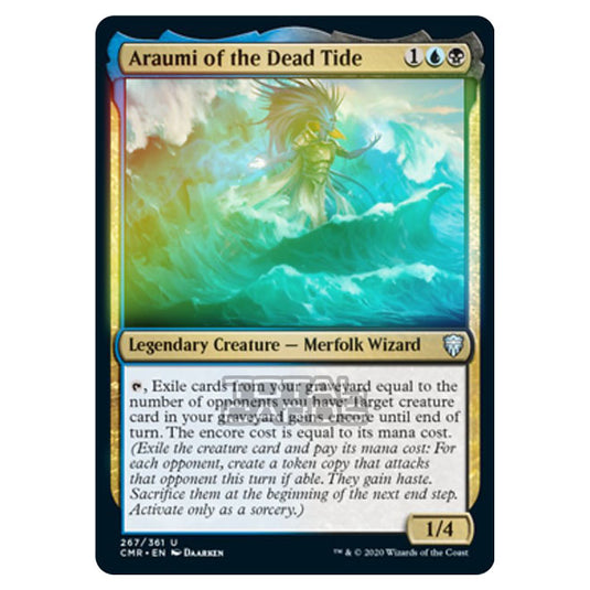 Magic The Gathering - Commander Legends - Araumi of the Dead Tide - 267/361 (Foil)