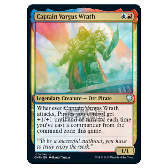 Magic The Gathering - Commander Legends - Captain Vargus Wrath - 273/361 (Foil)