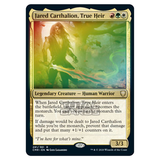 Magic The Gathering - Commander Legends - Jared Carthalion, True Heir - 281/361 (Foil)