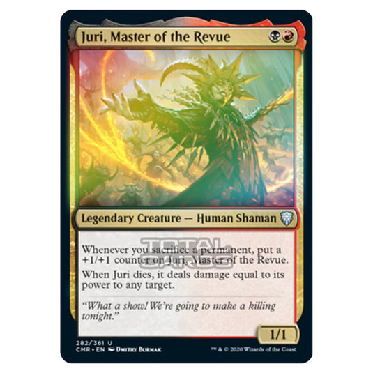 Magic The Gathering - Commander Legends - Juri, Master of the Revue - 282/361 (Foil)