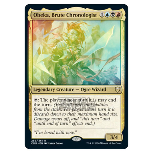 Magic The Gathering - Commander Legends - Obeka, Brute Chronologist - 289/361 (Foil)