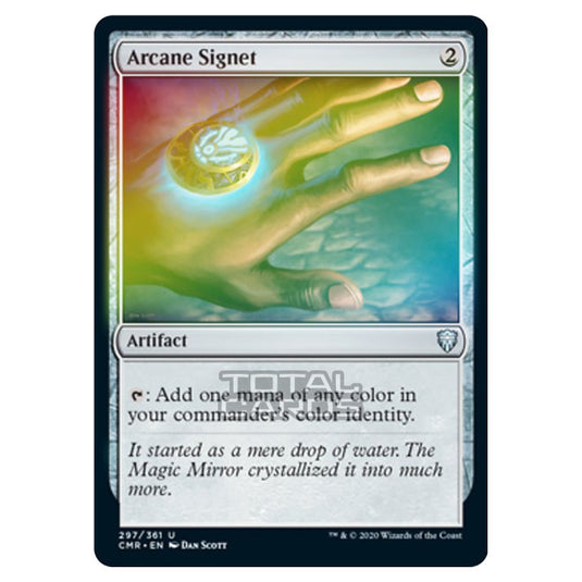 Magic The Gathering - Commander Legends - Arcane Signet - 297/361 (Foil)