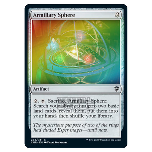 Magic The Gathering - Commander Legends - Armillary Sphere - 298/361 (Foil)