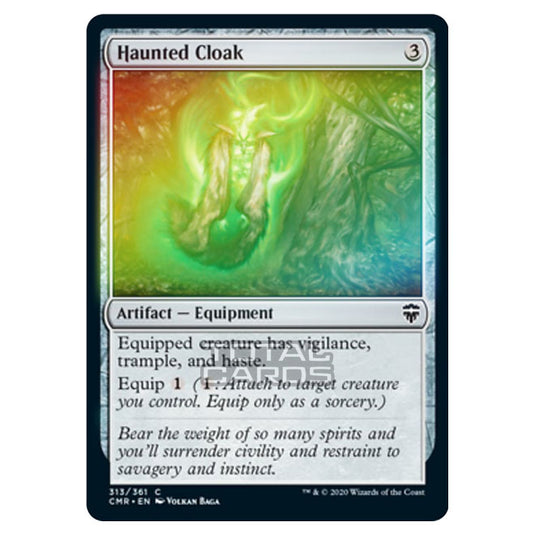 Magic The Gathering - Commander Legends - Haunted Cloak - 313/361 (Foil)