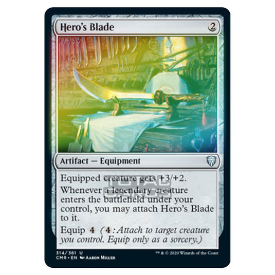 Magic The Gathering - Commander Legends - Hero's Blade - 314/361 (Foil)